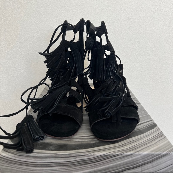 Jeffrey Campbell Redondo Fringe Sandal - Picture 1 of 6